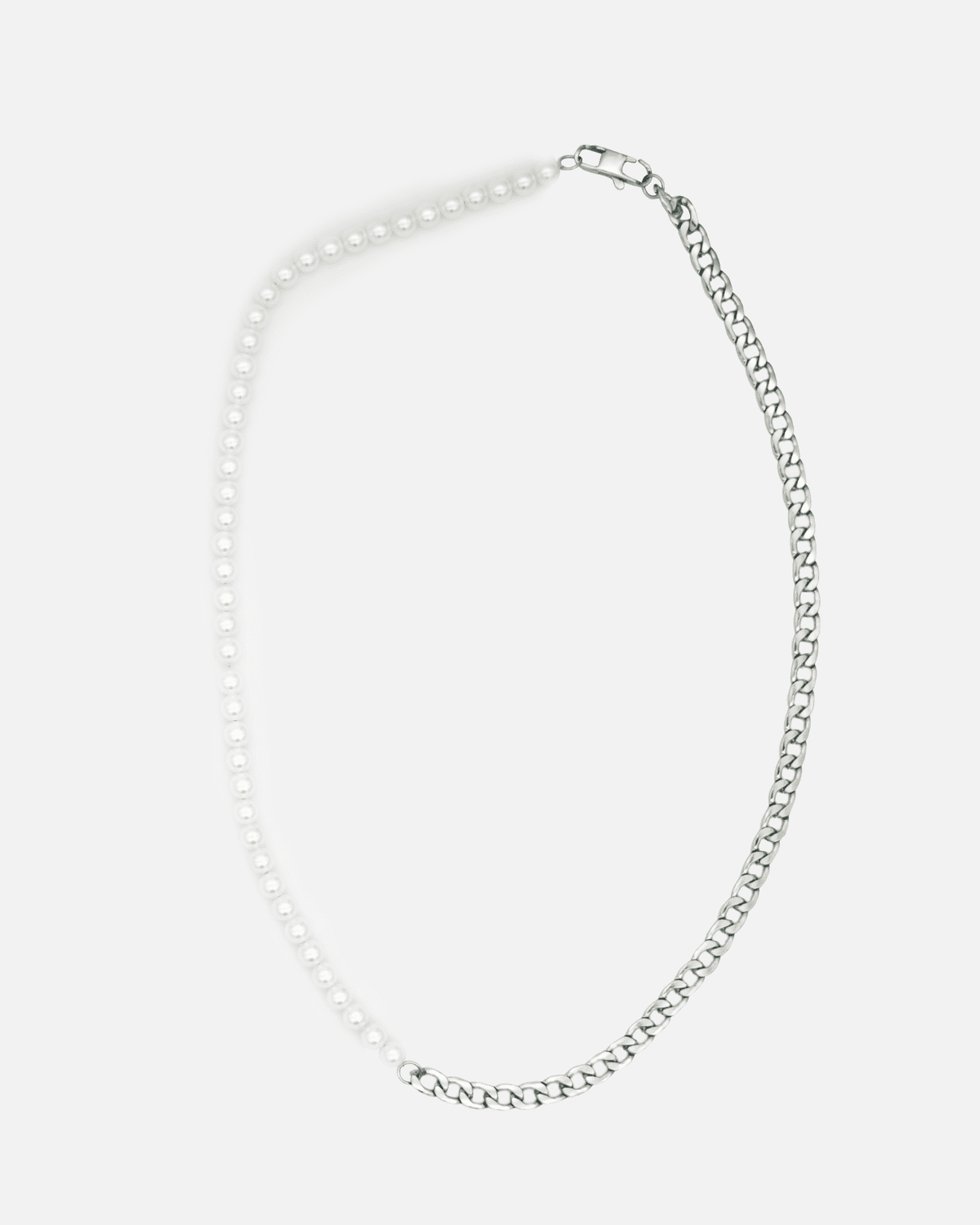 Pearls Cuban White Gold - Stella Club