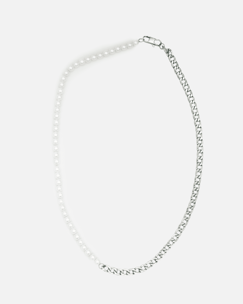 Pearls Cuban White Gold - Stella Club