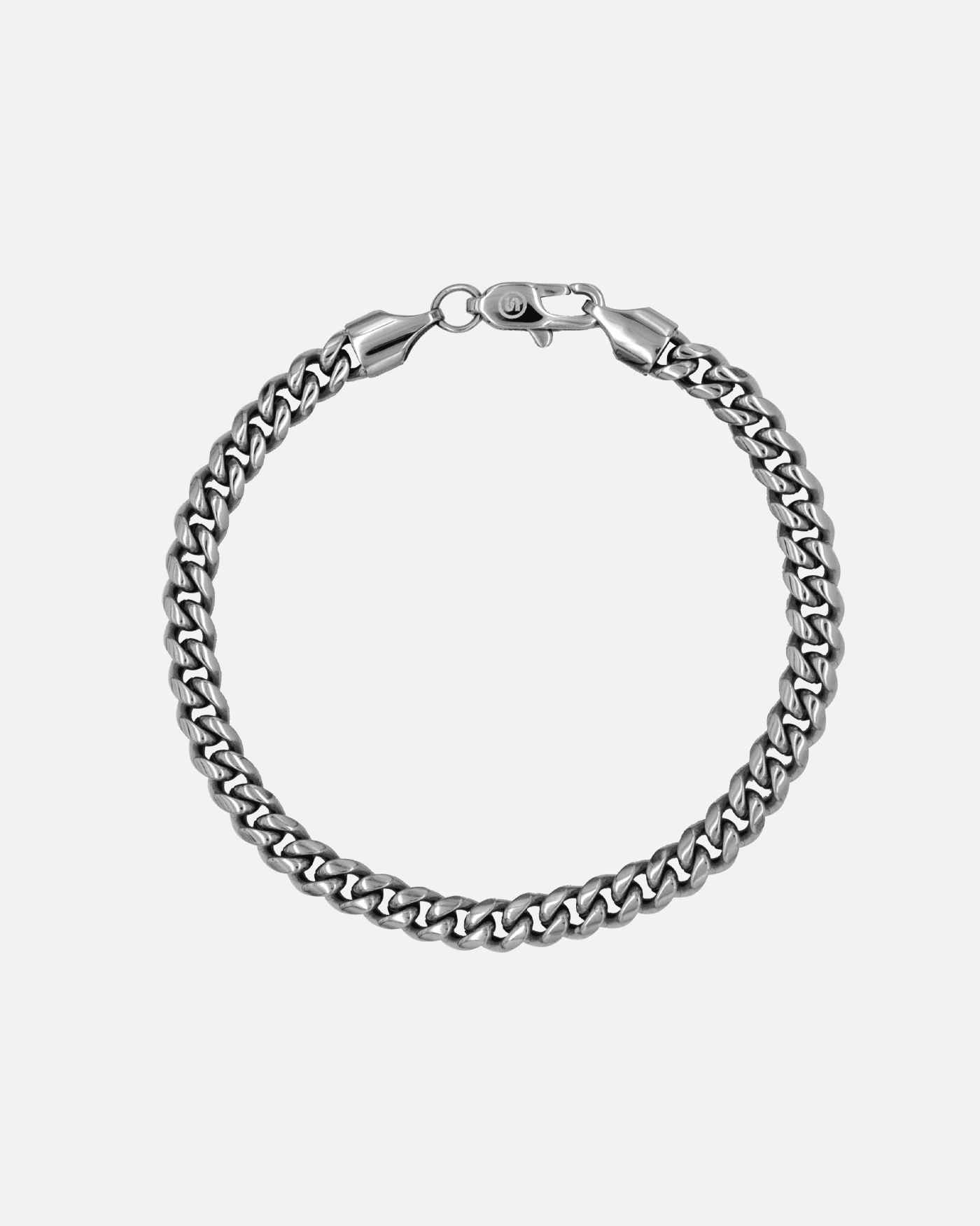 Micro Cuban Bracelet - 5mm Silver