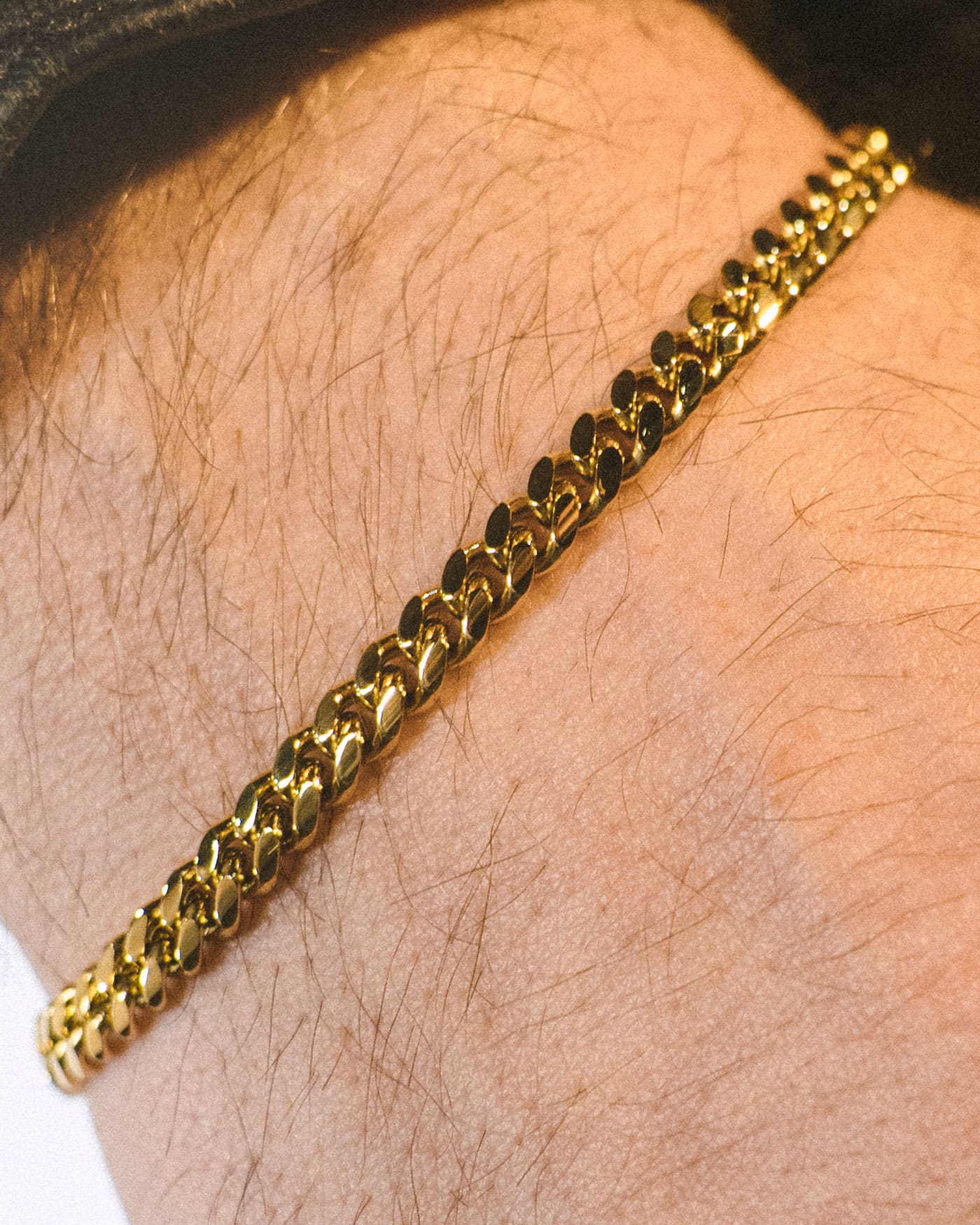 Micro Cuban Bracelet - 5mm Gold