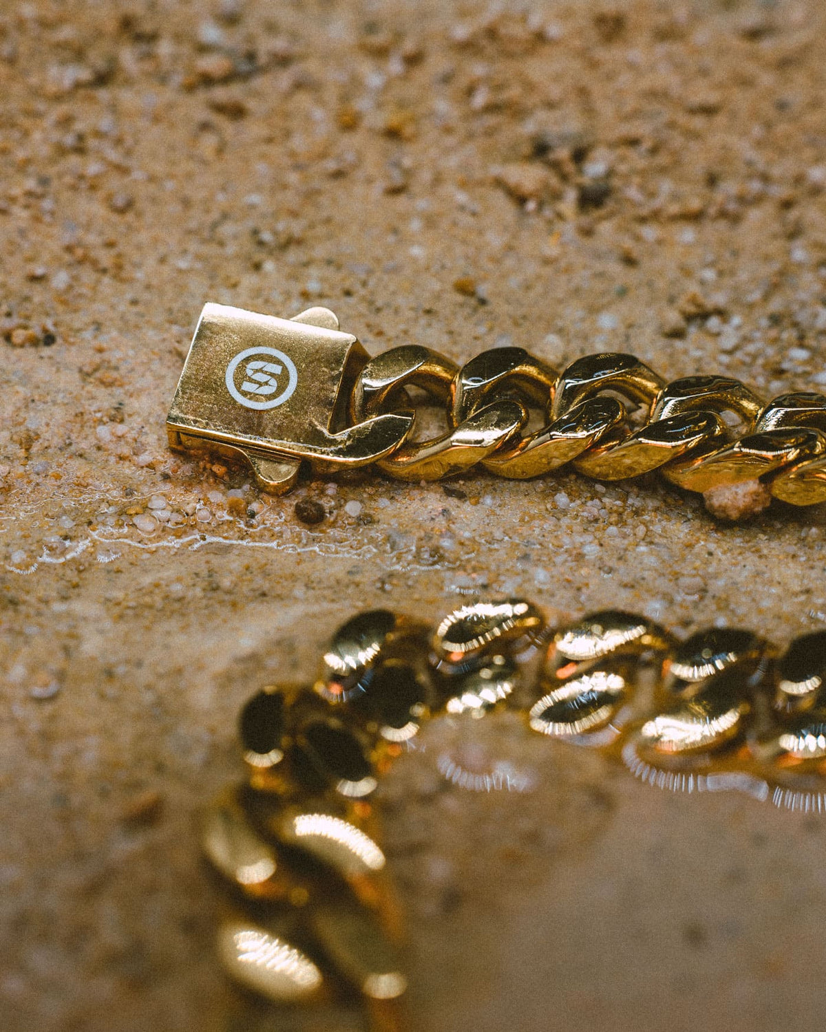 Cuban Bracelet - 12mm Gold - Stella Club